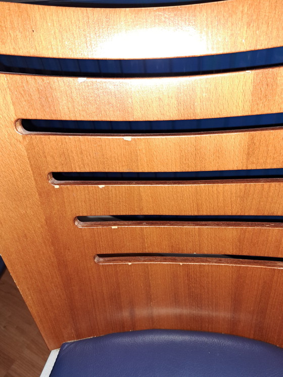 Image 1 of 6x Saba Esszimmerstühle entworfen von Gerrit ten Hoor