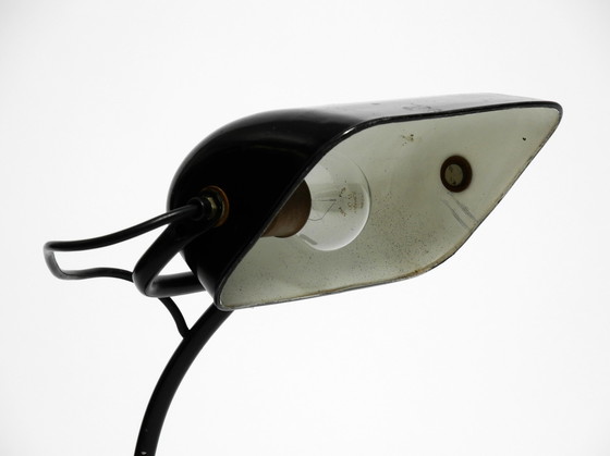 Image 1 of Kaiser Idell Industrie-Tischlampe aus Metall Modell 6581 in Schwarz