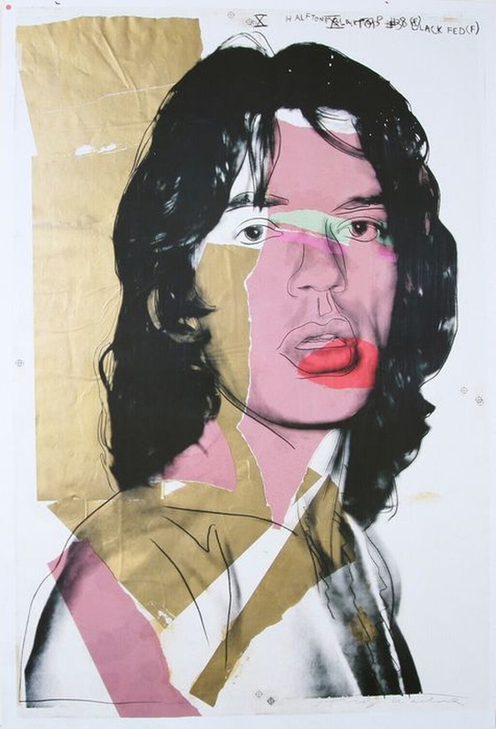 Image 1 of Mocj Jagger - Offset-Lithographie