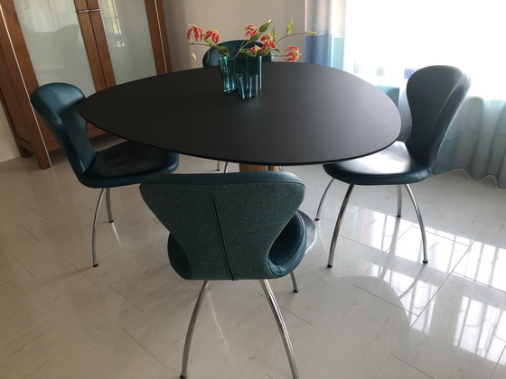 Image 1 of 4x Bree's neue Welt Esszimmerstühle Rikki