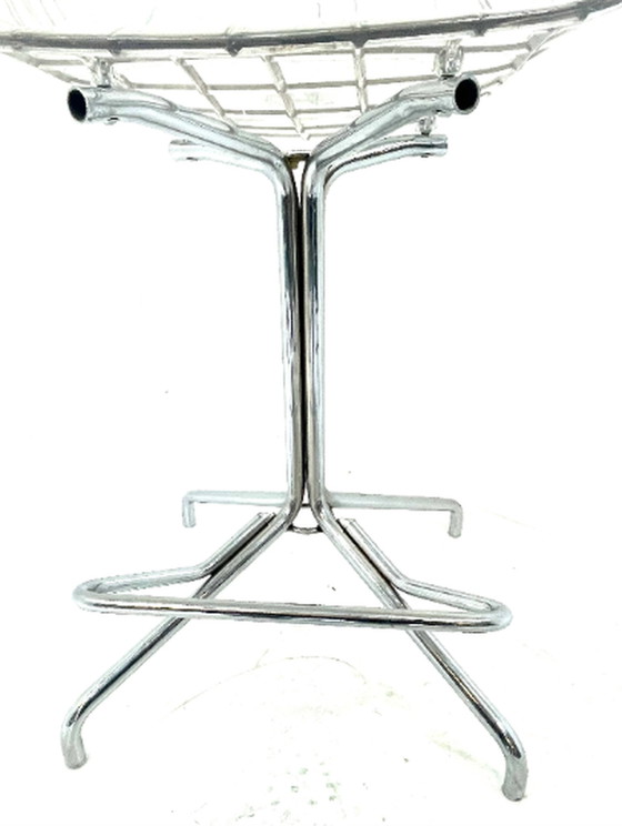 Image 1 of Christophe Pillet - Driade - Meridiana - Design-Barhocker aus Plastic auf vierbeinigem Untergestell - Thekenhöhe