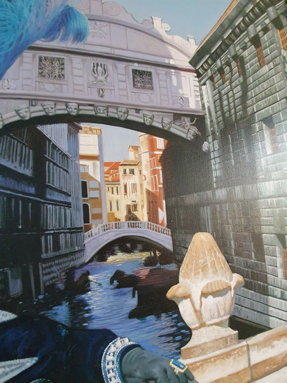 Image 1 of Leo Hortensius Karneval in Venedig Malerei