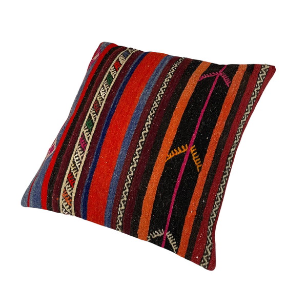 Image 1 of Vintage türkischer Kelim Kissenbezug