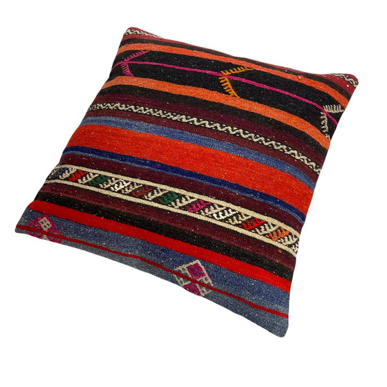 Image 1 of Vintage türkischer Kelim Kissenbezug