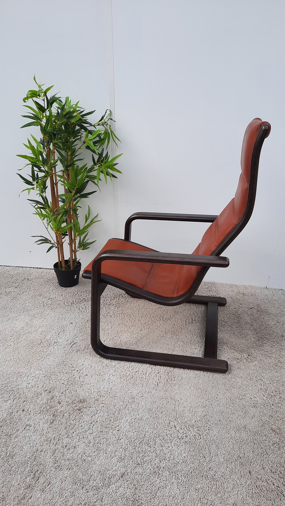 Image 1 of Schwedischer Yngve Ekstrom Lamello Vintage Sessel