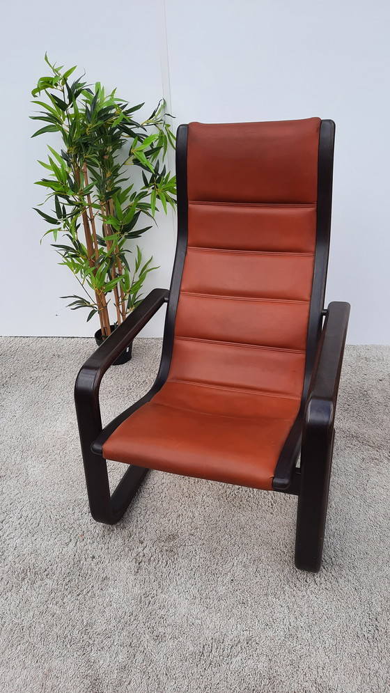 Image 1 of Schwedischer Yngve Ekstrom Lamello Vintage Sessel