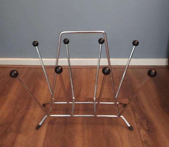 Image 1 of Mid-Century Space Age Zeitschriftenständer