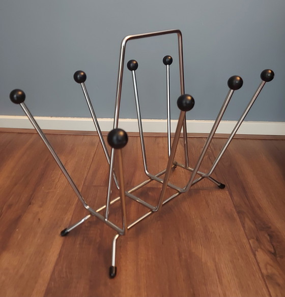 Image 1 of Mid-Century Space Age Zeitschriftenständer