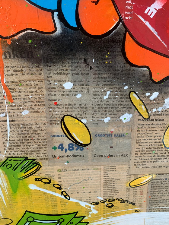 Image 1 of Kunst von Wijnand - Geldtauchen