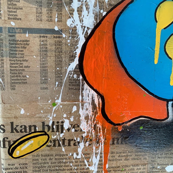 Image 1 of Kunst von Wijnand - Geldtauchen