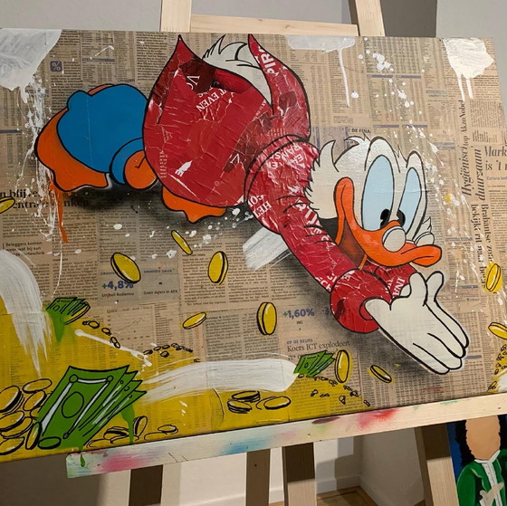 Image 1 of Kunst von Wijnand - Geldtauchen