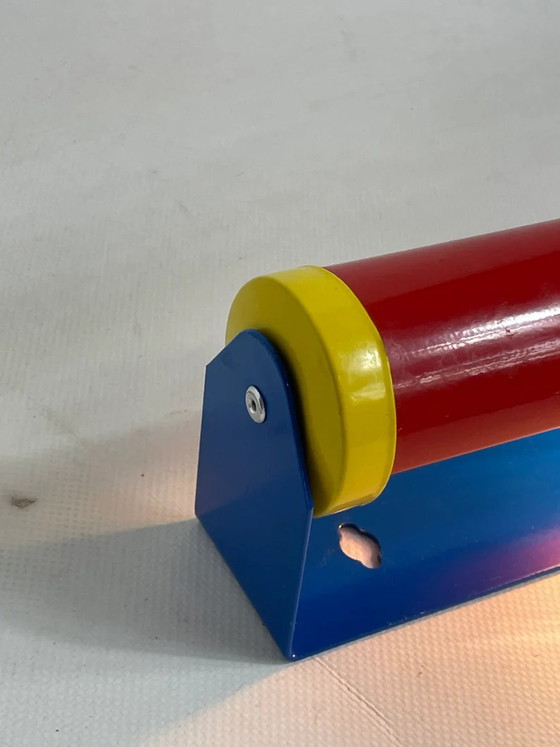 Image 1 of Vintage Lampe - Memphis-Stil - Nachttisch- / Wandlampe