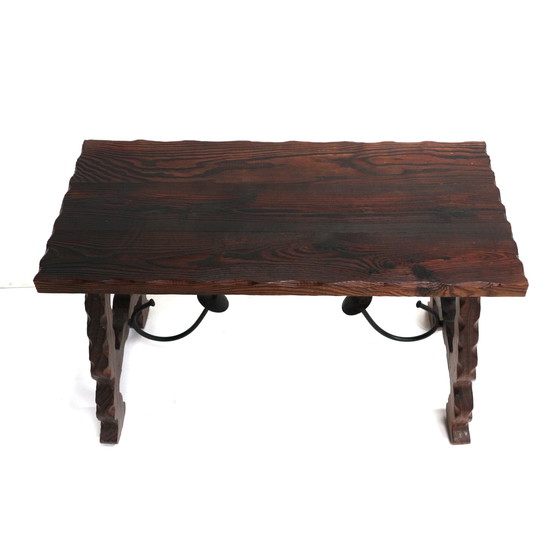 Image 1 of Spanischer brutalistischer Tisch / Beistelltisch aus den 60er Jahren