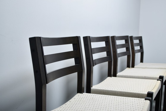 Image 1 of 4x Arnold Merckx Stühle für Fristho Circa. 1975