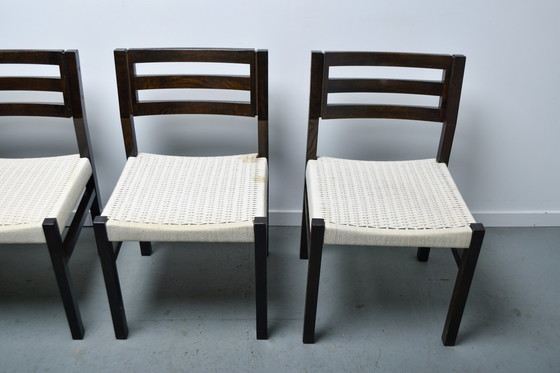 Image 1 of 4x Arnold Merckx Stühle für Fristho Circa. 1975