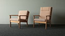 2x Getama Sessel Modell 265 von Hans Wegner