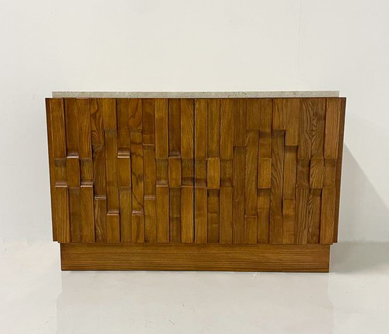 Image 1 of Zeitgenössisches Brutalist Sideboard