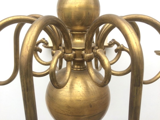 Image 1 of Antiker großer Kronleuchter im holländischen Stil * Kronleuchter