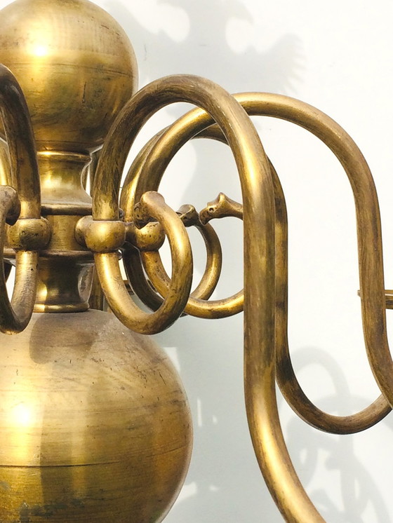 Image 1 of Antiker großer Kronleuchter im holländischen Stil * Kronleuchter