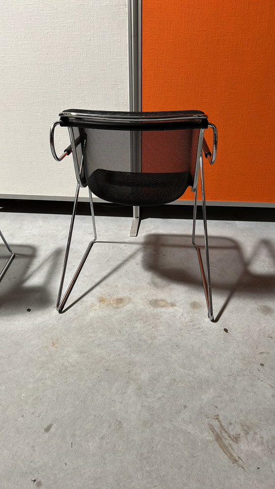 2 Haworths Penelope Charles Pollock Castellistoelen – Bürostühle, Chrome, Modern (photo 2 of 6)
