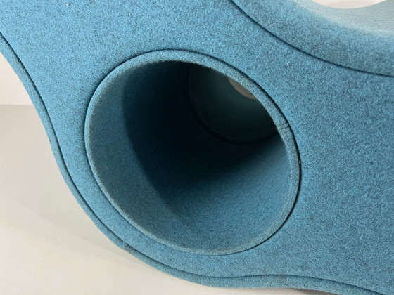 Image 1 of Leif Jørgensen - Hay Round One Loungesessel-blau