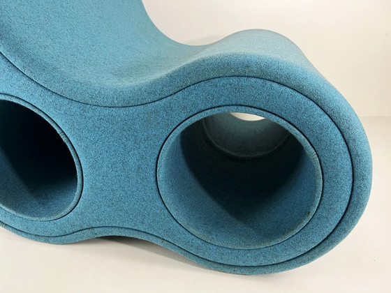 Image 1 of Leif Jørgensen - Hay Round One Loungesessel-blau