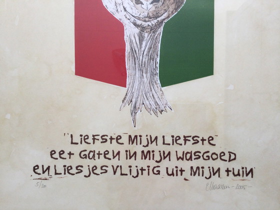 Image 1 of Els Maasson - Königliche Grazer | Folge von 4 Farbradierungen