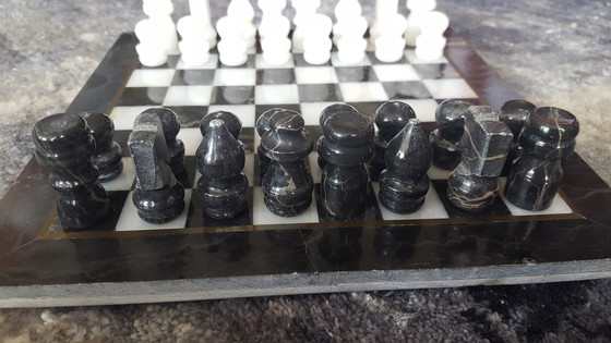 Image 1 of Schachspiel aus Marmor