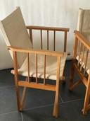 2x Hyllinge Mobler Klappsessel