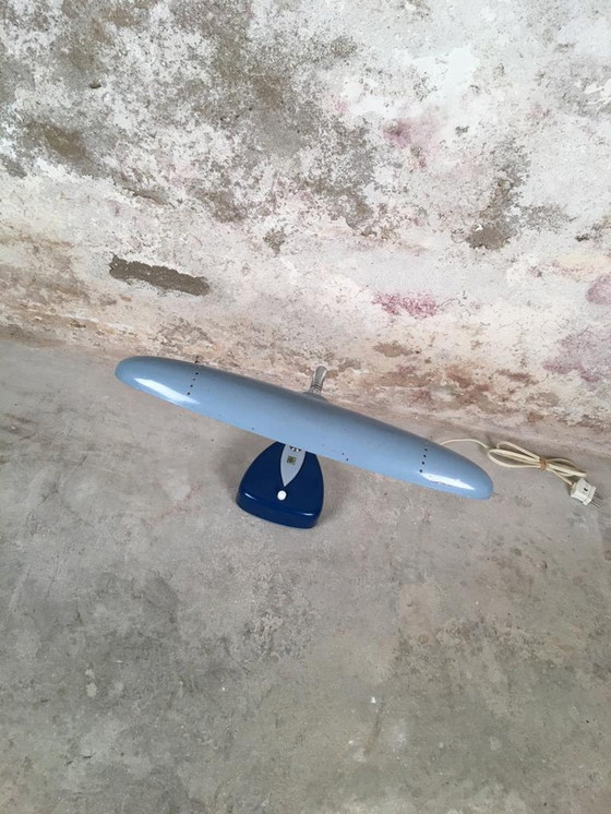 Image 1 of Nationale Schreibtischlampe im Mid Century Design mit Leuchtstofflampen. Matsushita Electric, hergestellt in Japan