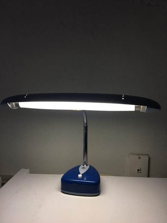 Image 1 of Nationale Schreibtischlampe im Mid Century Design mit Leuchtstofflampen. Matsushita Electric, hergestellt in Japan