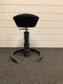 SWOPPER Hocker schwarz/anthrazit