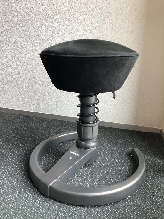 Image 1 of SWOPPER Hocker schwarz/anthrazit