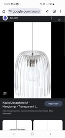 Koziol Josephine M transparente Hängelampe