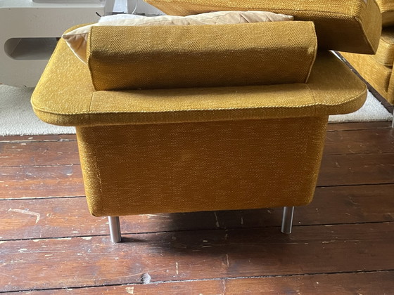 Image 1 of Vintage -Set bestehend aus 3-Sitzer-Sofa + Sessel