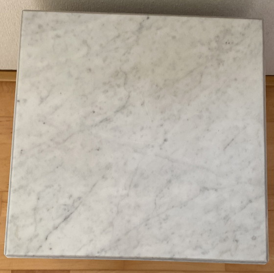 Image 1 of 2x Beistelltische aus Marmor