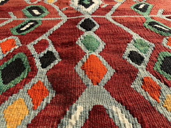 Image 1 of Türkischer Vintage Eschme-Kelim-Teppich