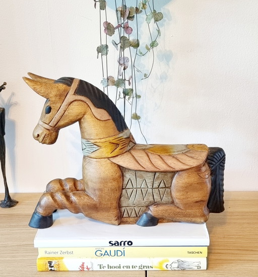 Vintage Holzpferd