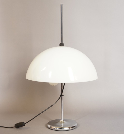 Weiße Space Age Tulip Lampe, 1970er