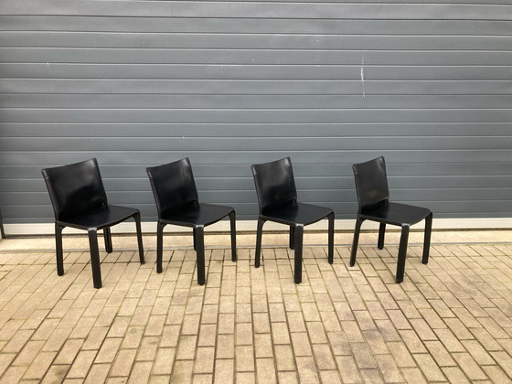 Image 1 of 4x Cassina CAB Stühle Mario Bellini