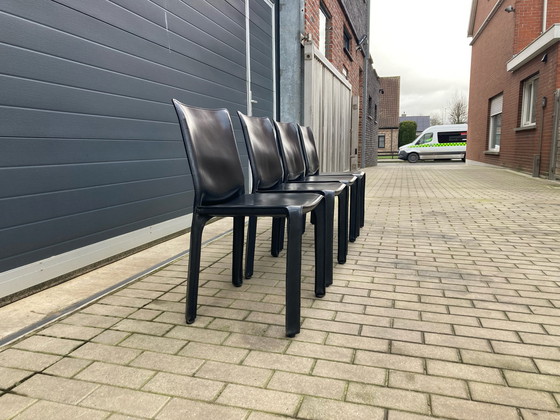 Image 1 of 4x Cassina CAB Stühle Mario Bellini