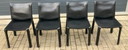 4x Cassina CAB Stühle Mario Bellini