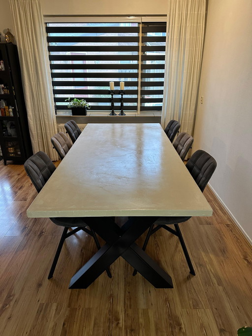 N'Interieur Tisch X-Bein - Rechteck