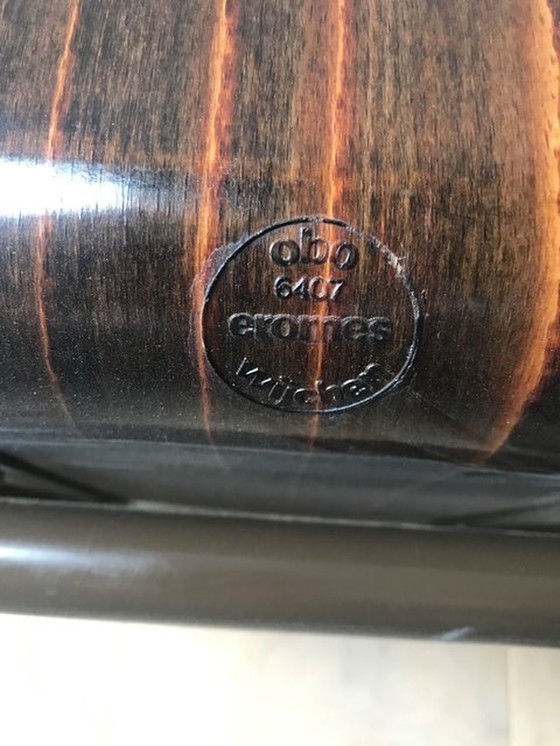 Image 1 of 2x industrieller OBO Eromes Pagholz Stuhl