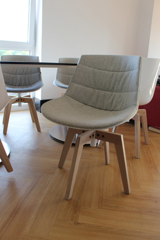 Image 1 of 6 x MDF Italia Flow Stuhl Jean-Marie Massaud