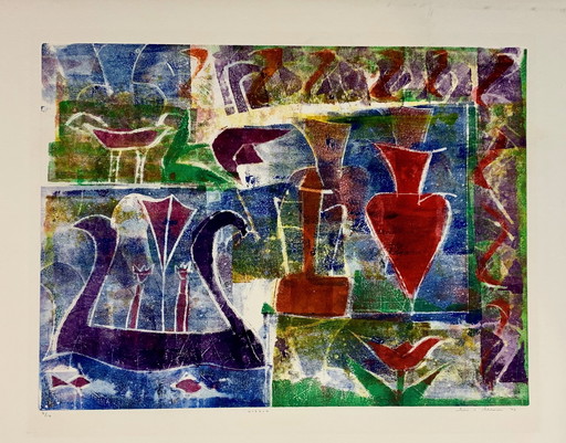 Lia van Leeuwen – Visere-Radierung