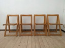 4x Aldo Jacober Klappstühle