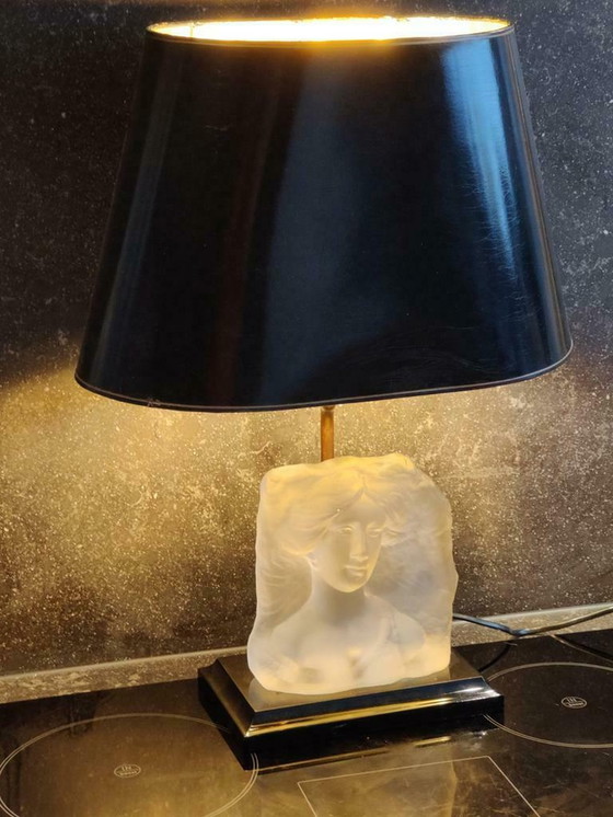 Image 1 of Maison le Dauphin Frauenkopf aus Glas