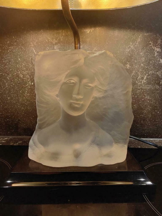 Image 1 of Maison le Dauphin Frauenkopf aus Glas