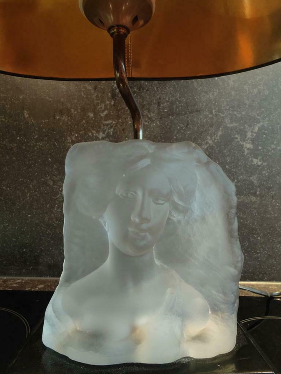 Image 1 of Maison le Dauphin Frauenkopf aus Glas